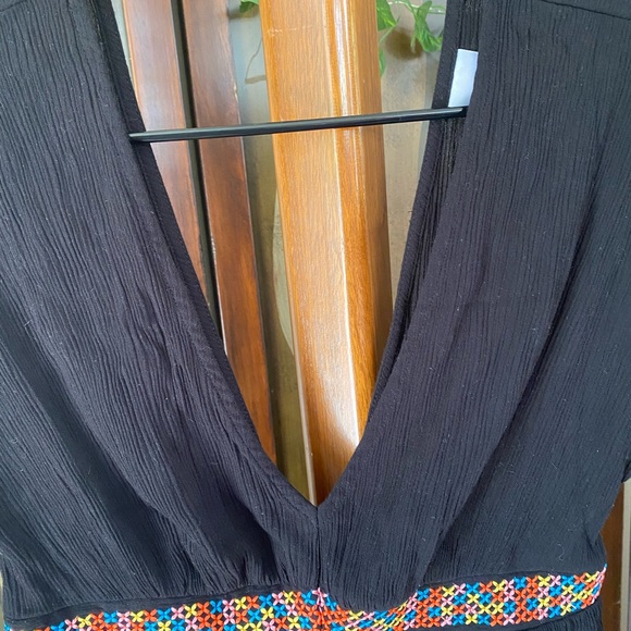 Xhilaration Women’s Swim Coverup, Black, size small - Picture 2 of 5